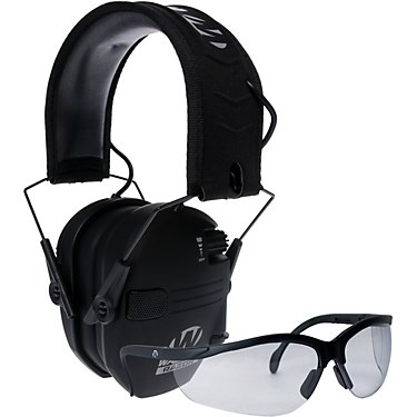 Walker's Razor Slim Electronic Muff with Glasses