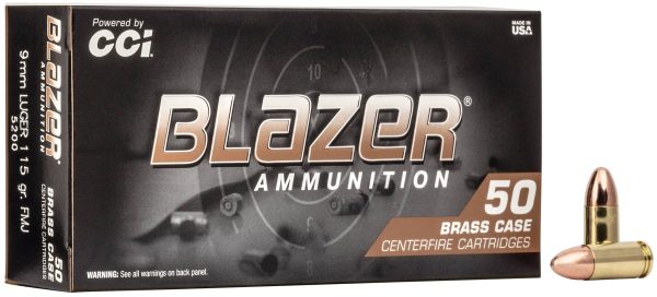 CCI Blazer Brass 9mm
